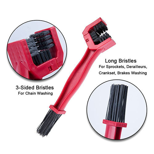 Universal Bike Chain Clean Brush (Red)