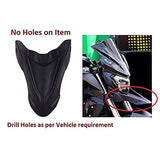 Front Fender/Mudguard for Dominar 400 | NS 200 | AS 200 | KTM 125/200/390 | FZ 250/150 (Black)