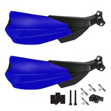 Blue universal motorcycle handle protector hand guards for Duke NS200 MT15 and Dominar