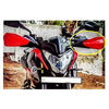 Red universal motorcycle handle protector hand guards for Duke NS200 MT15 and Dominar