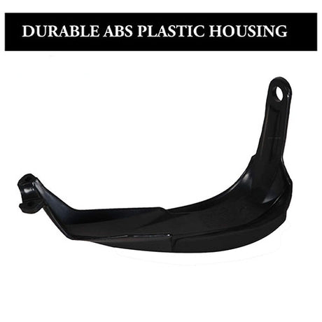 Unbreakable Handle Protectors /Handle Guards for Duke, NS 200, MT15, Universal for All Types of Bikes (White)