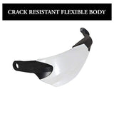 White universal motorcycle handle protector hand guards for Duke NS200 MT15 and Dominar