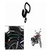 Universal black bike lady handle pillion holder hook for Royal Enfield Classic Bullet Interceptor 650 GT 650