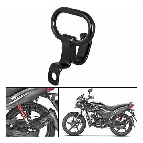 Universal black bike lady handle pillion holder hook for Royal Enfield Classic Bullet Interceptor 650 GT 650