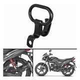 Universal black bike lady handle pillion holder hook for Royal Enfield Classic Bullet Interceptor 650 GT 650