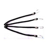 Multipurpose ultra flexible bungee cord rope luggage strap for motorcycle helmet and cargo