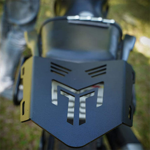 Yamaha MT-15 Metal Bike Back Rack Heavy Seat Extender (Black) | TOPRACK