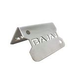 Motorcycle Bike Front Disc Brake Fluid Reservoir Cap Cover Guard Protector (Stainless Steel) For Pulsar