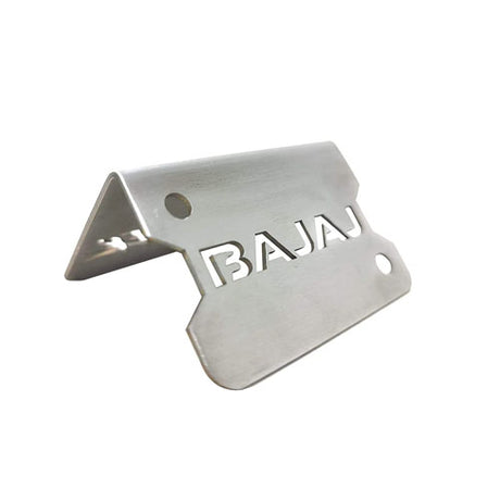 Motorcycle Bike Front Disc Brake Fluid Reservoir Cap Cover Guard Protector (Stainless Steel) For Pulsar