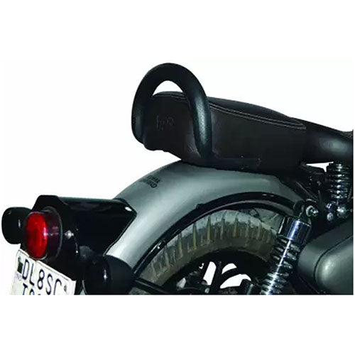 Stylish Seat Backrest Bar For Royal Enfield Classic, Electra, Standard 350 & 500 CC (Black)