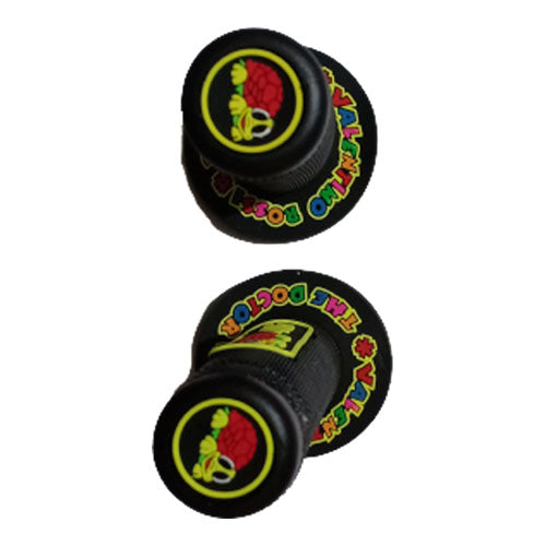 The Doctor 46 Handlebar Grip Set for all Bikes (Black)