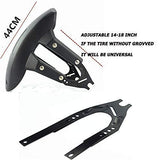 Rear Mudguard | Tyre Hugger | Mudguard | Splash Guard Universal Fitment for all Bikes