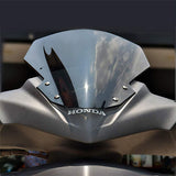 Universal Headlight Visor for All Bikes & Mopeds (Black)